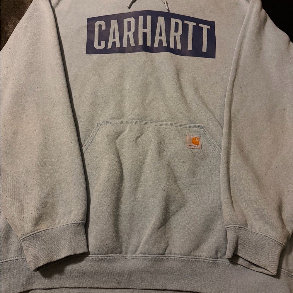 Carhartt Men's XL Light blue Hoodie